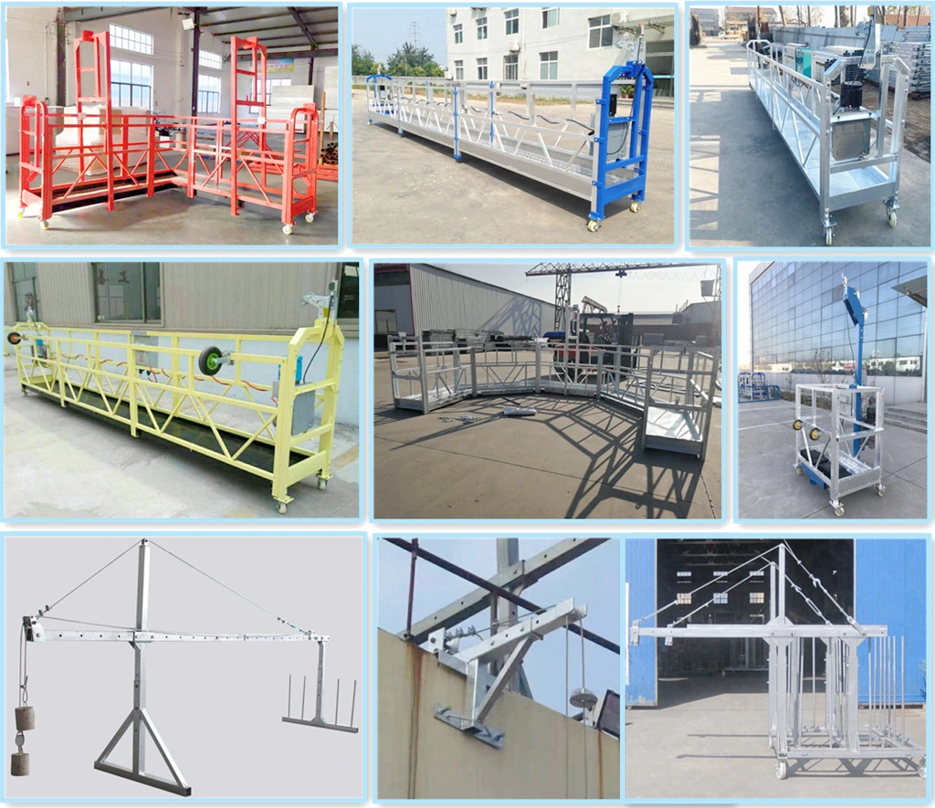 Custom Type Special U-Shaped Adjustable Round Double Deck Work Platform